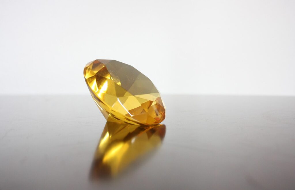 diamond, stone, yellow, crystal, gemstone, still life, glitter, precious, diamond, diamond, diamond, diamond, diamond, gemstone